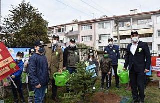Erenler’de fidanlar toprakla buluştu