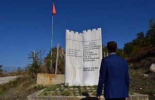 Ermeniler tarafından katledilenler anısına yapılan...