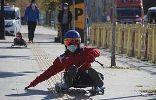 Erzurum’da 7 farklı branşta kış sporları tanıtıldı