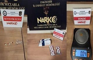Eskişehir’de zehir taciri 4 şahıs yakalandı