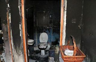 Evleri yandı aileye Büyükşehir sahip çıktı