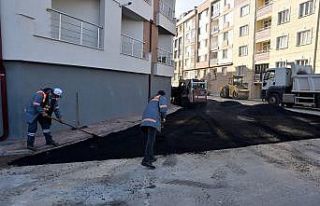 Fen işleri tüm hızıyla çalışıyor
