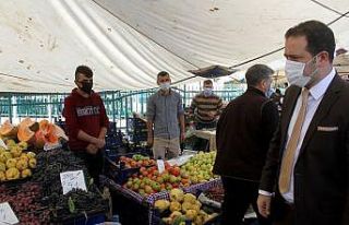 Fethiye’de korona virüs denetimi yapıldı