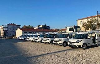 Filyasyon ekiplerine 10 araçlık lojistik desteği