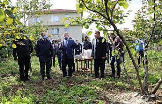 Fındık nemölçer cihazları muhtarlara teslim edildi
