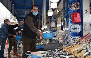 Fırtına balık fiyatlarını arttırdı