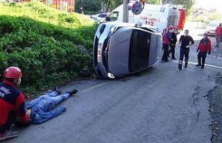 Fren yerine gaza basınca yayaya çarptı