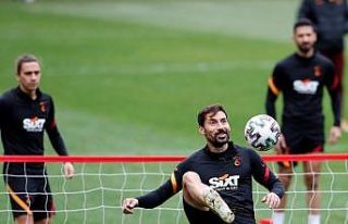 Galatasaray, Kayserispor hazırlıklarını sürdürdü