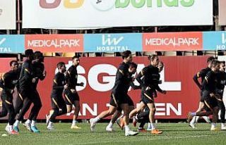 Galatasaray, Rizespor maçı hazırlıklarına devam...