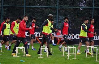 Gaziantep FK, Beşiktaş maçı hazırlıklarını...