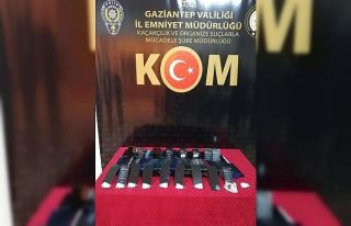 Gaziantep’te 239 adet kaçak cep telefonu ele geçirildi