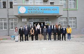 Gaziantep’te okullara malzeme desteği