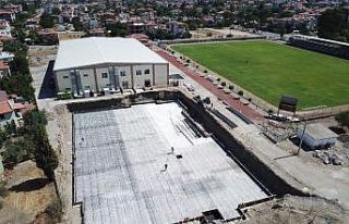 Geleceğin sporcuları bu havuzda yetişecek