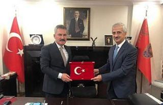 Genel Müdür Dikmen’den Emniyet Müdürü Karabağ’a...
