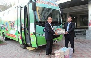 Gezici Kütüphaneye kitap desteği