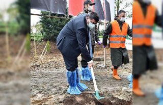 Giresun’da 31 bin 670 fidan toprakla buluştu
