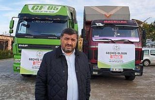 Giresun’dan İzmir’e iki tır yardım yola çıktı