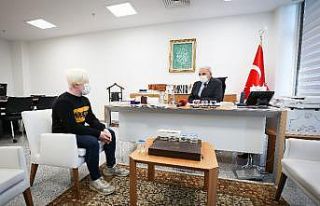 Görme engelli gencin hayali Ümraniye’de gerçekleşti