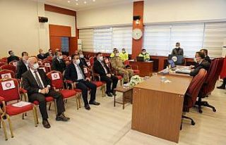 Gümüşhane’de kış trafik güvenliği toplantısı...