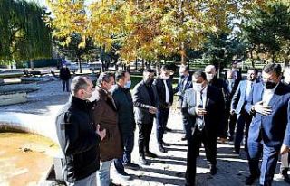 Gürkan, Sümer Park esnaflarının sorunlarını...