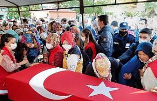 Hakkari şehidi Osmaniye’de son yolculuğuna uğurlandı