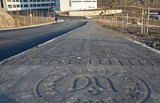 Hakkari Üniversitesi’nin kampüsü asfaltlandı