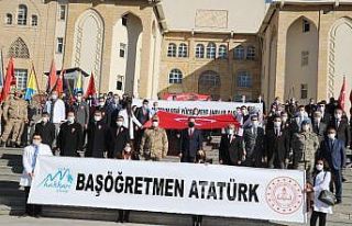 Hakkari’de 24 Kasım Öğretmenler Günü