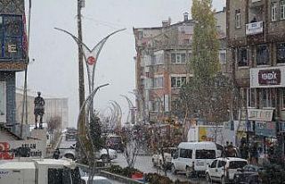 Hakkari’de kar yağışı
