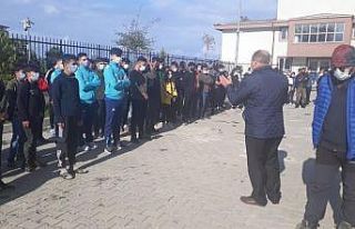 Hakkarili raftingciler Rize’de