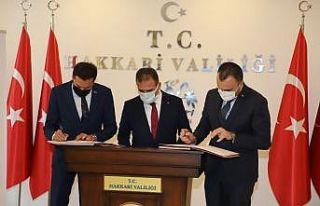 Hakkari’ye 4.3 milyon liralık tekstil kent