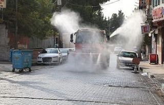 Haliliye’de hijyen çalışmaları