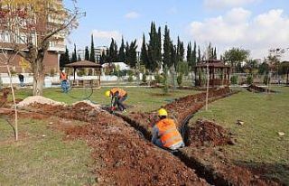 Haliliye’de parklara güvenlik kameraları kuruluyor