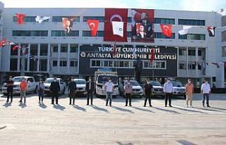 Hasar tespiti için Antalya’dan İzmir’e 12 kişilik...