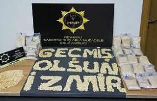 Hatay’da 36 bin 823 adet captagon hap ele geçirildi