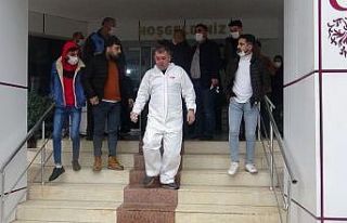 Hatay’da vaka almaya giden ambulans şoförünü...