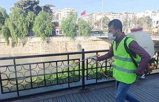 Hatay’ın 15 ilçesinde dezenfeksiyon çalışması