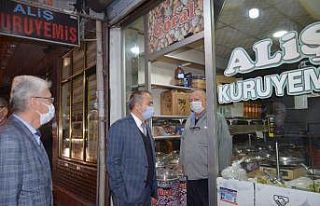 Hatay’ın Kırıkhan ilçesinde iş yerlerine denetim...