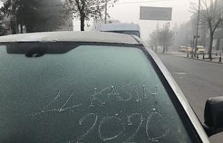 Hava sıcaklığı düştü, şehri sis kapladı
