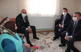 Havza’da öğretmenler unutulmadı