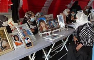 HDP önünde evlat nöbeti tutan ailelerden Arınç’a...