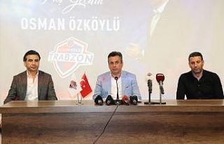 Hekimoğlu Trabzon FK, Osman Özköylü ile sözleşme...