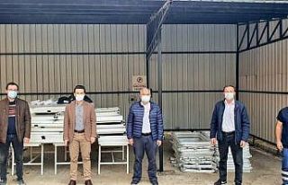 Hisarcık Köylere Hizmet Götürme Birliğinden hastaneye...
