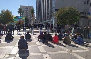 Hurdacıların eylemini belediye başkanı sonlandırdı