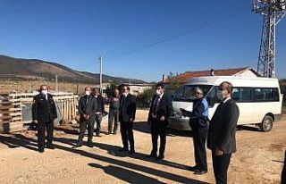 Hüyük’te kaymakam ve belediye başkanından dış...