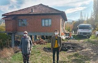 İHA’nın haberinin ardından çadırda yaşayan...