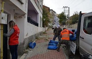 İhtiyaç sahibi ailelere kömür yardımı