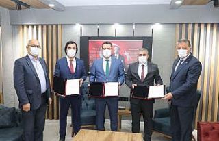 İki müdürlük arasında iş birliği protokolü...