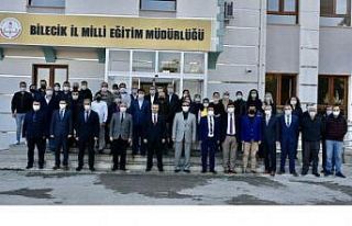 İl Milli Eğitim Müdürü Çelik, kuruma veda etti