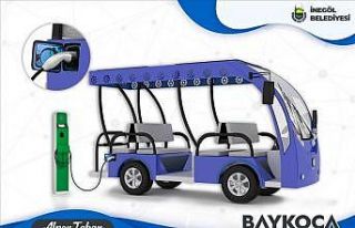 İnegöl Belediyesi elektrikli gezi aracı üretecek