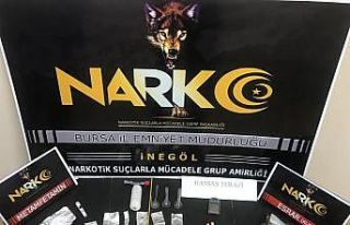 İnegöl polisi uyuşturucu tacirlerine göz açtırmıyor